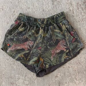 Aviator Nation Jungle Print Athletic Shorts
